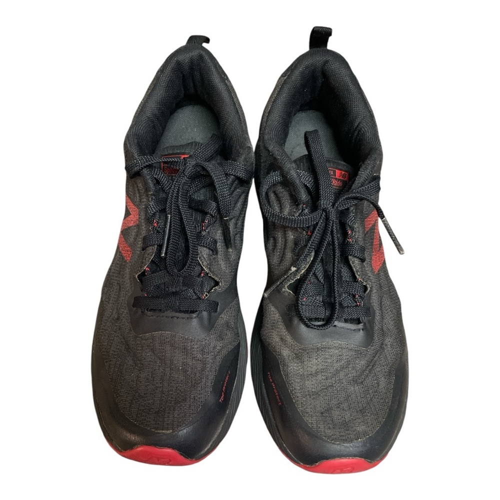 •NEW BALANCE Nitrel Speed Ride Black Red Sneakers Kids